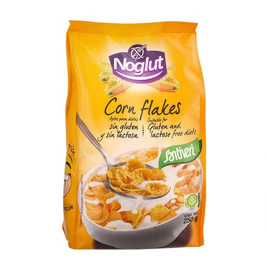 CORN FLAKES SIN GLUTEN NOGLUT SANTIVERI 250gr