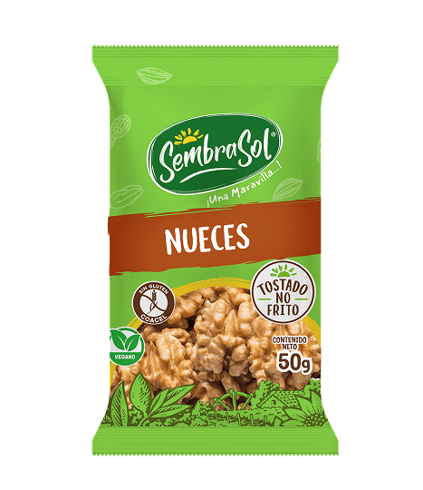 SEMBRASOL NUECES SIN GLUTEN 60g