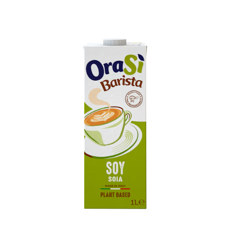 BEBIDA VEGETAL ORASI BARISTA SOYA SIN GLUTEN 1LT