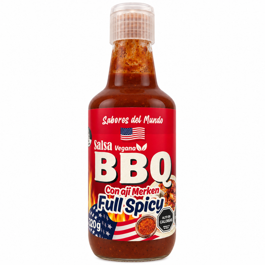 JAPON A TU MESA SALSA BBQ FULL SPICY 320g SIN GLUTEN