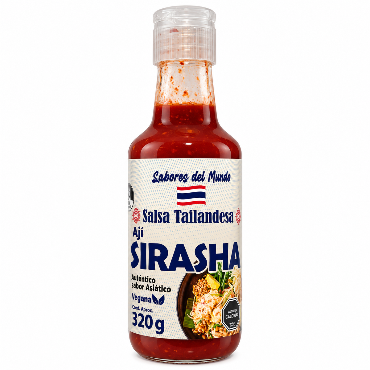 JAPON A TU MESA SALSA AJÍ SIRASHA 320g SIN GLUTEN