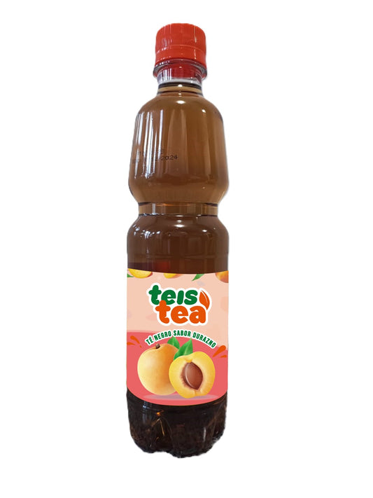 TEIS TEA TE NEGRO SABOR DURAZNO SIN GLUTEN-VEGANO 500ML