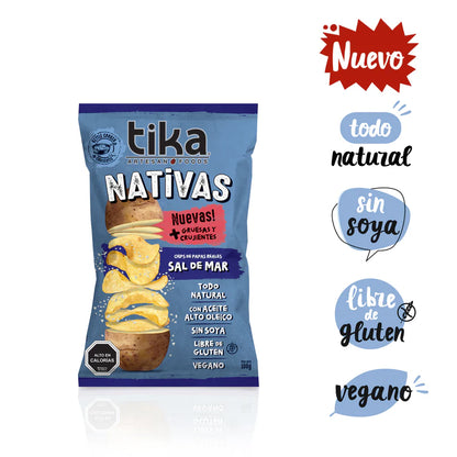 TIKA NATIVA SAL DE MAR SIN GLUTEN 100g liquidacion 08/12/2026