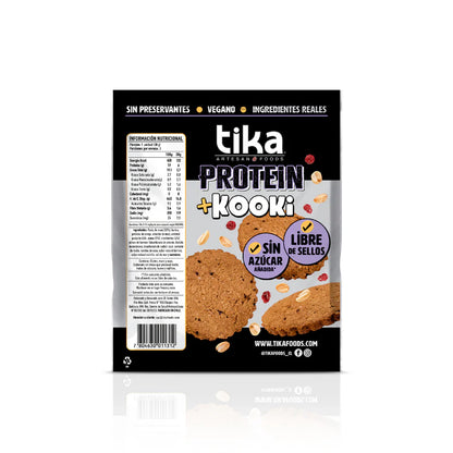 TIKA PROTEIN KOOKI CRANBERRY & MANI 90GR PACK 3 GALLETONES liquidacion 17/04/2026
