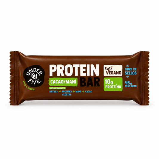 UNDERFIVE PROTEIN BAR CACAO/MANI Liquidacion 04.11.2026