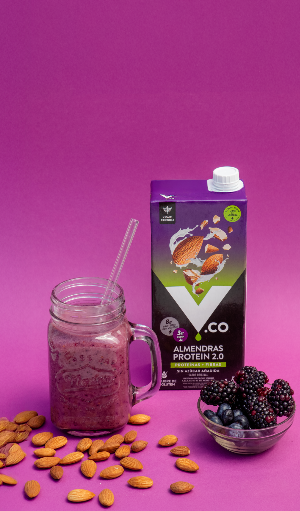 BEBIDA VEGETAL ALMENDRA PROTEIN 2.0 V.CO SIN GLUTEN VEGANA 1LT