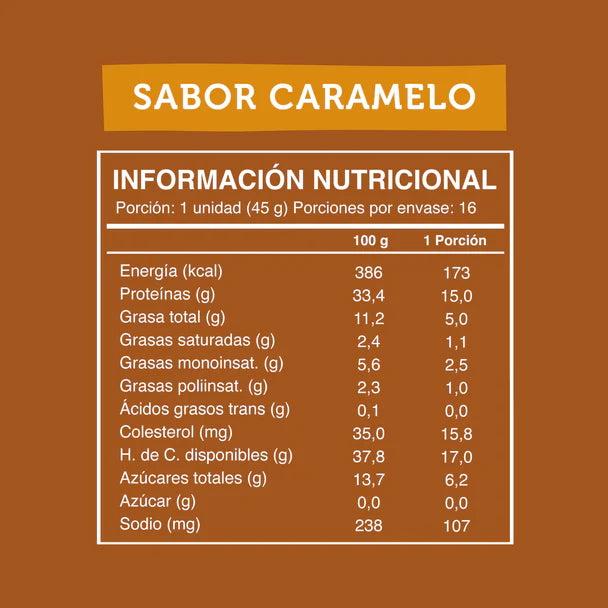 WILD PROTEIN CARAMELO 45g