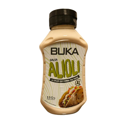 BUKA SALSA ALIOLI SIN GLUTEN 330GRS