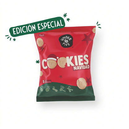 UNDERFIVE COOKIES NAVIDAD *EDICION ESPECIAL* 150G