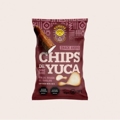 CHIPS DE YUCA SIN GLUTEN 50g