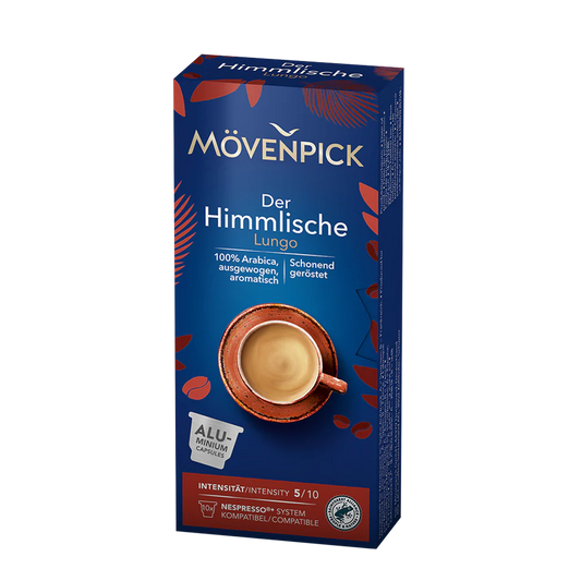 MOVENPICK DER HIMMLISCHE LUNGO  CAPSULA COMPATIBLE CON NESPRESSO  10caps