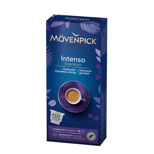 MOVENPICK INTENSO ESPRESSO  CAPSULA COMPATIBLE CON NESPRESSO  10caps