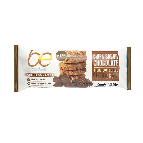 Be Cookies Galleta Chip Chocolate 162g