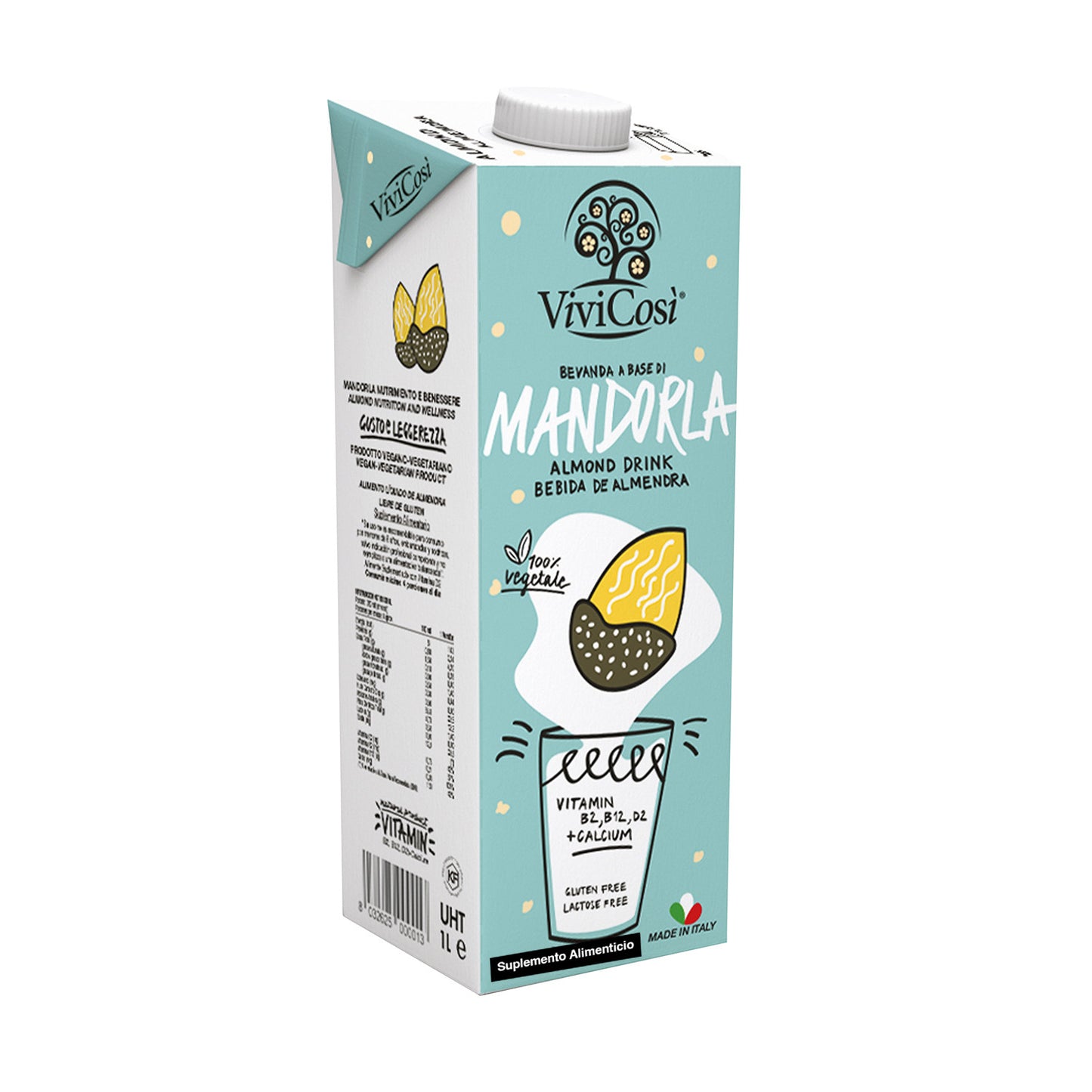 VIVICOSI MANDORLA SIN GLUTEN 1LT