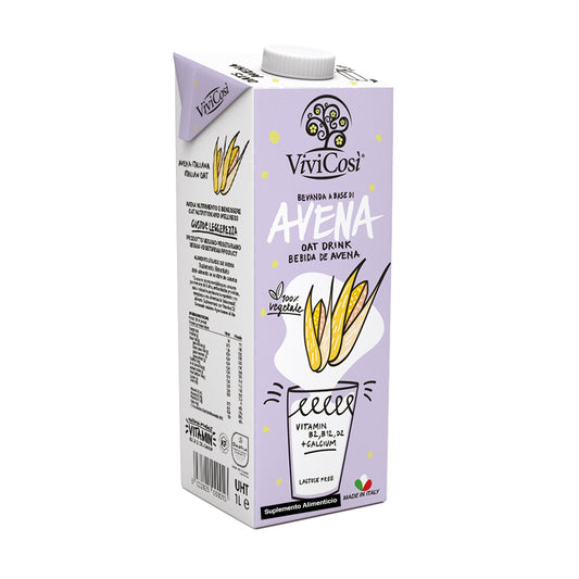 VIVICOSI AVENA VEGANA SIN GLUTEN 1LT