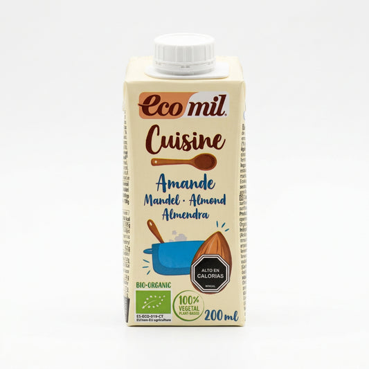 CUISINE CREMA DE ALMENDRAS SIN GLUTEN ECOMIL 200ML Liquidación 12.12.2026