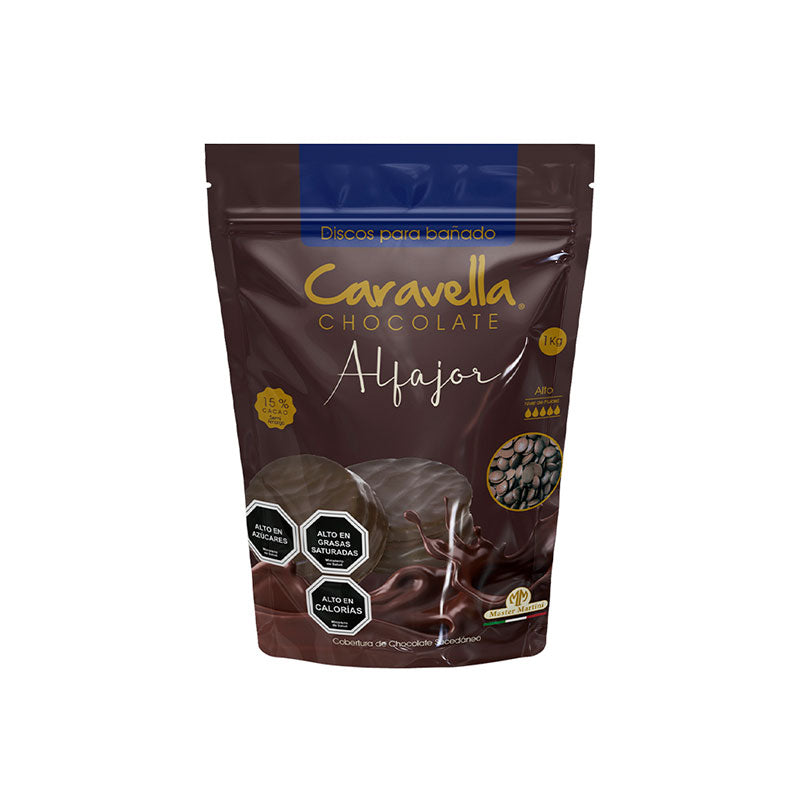 COBERTURA DE CHOCOLATE ALFAJOR CARAVELLA 1KL