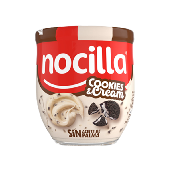 CREMA DE AVELLANAS COOKIES & CREAM SIN GLUTEN 180g