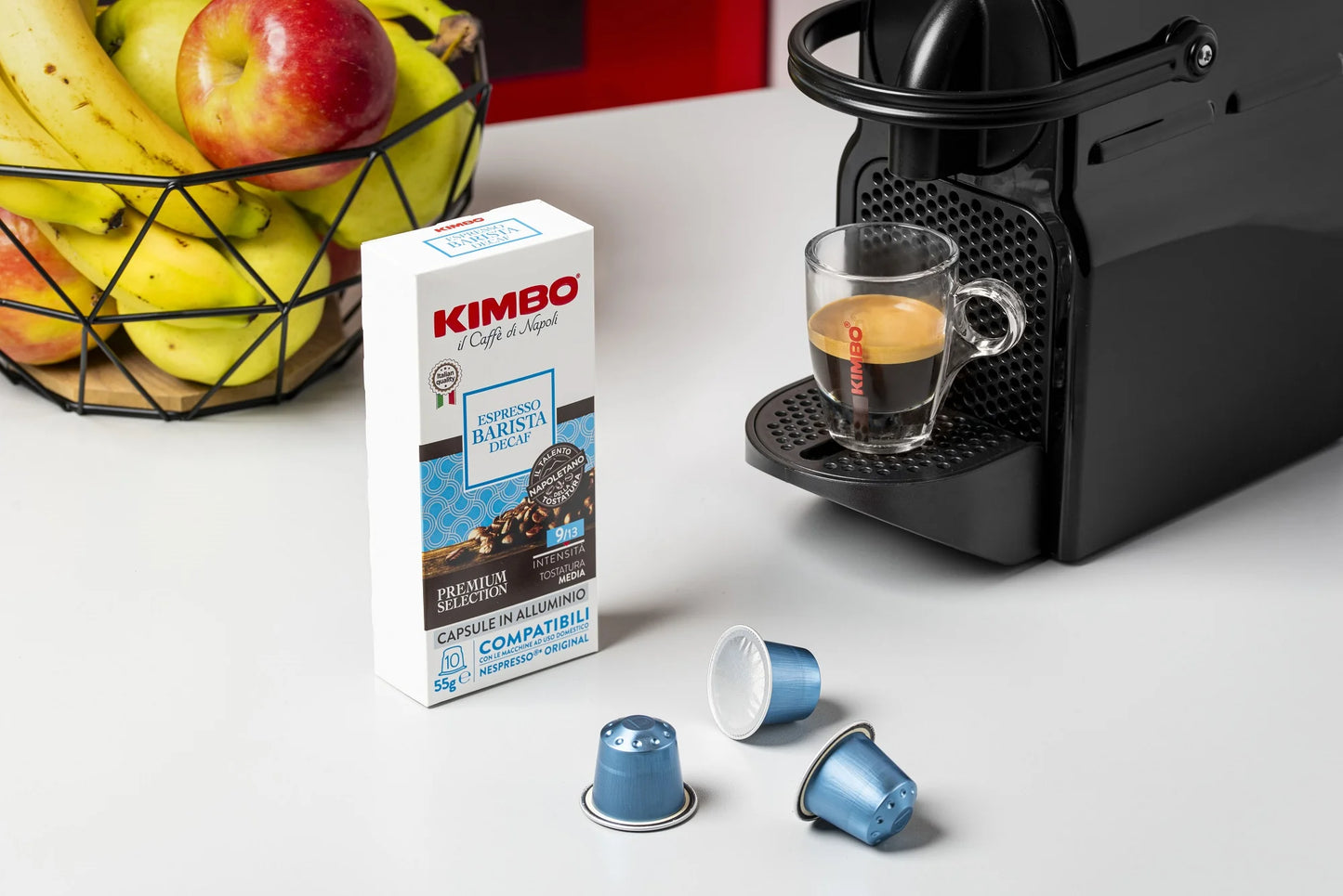 KIMBO ESPRESSO  BARISTA DECAF  CAPSULA COMPATIBLE CON NESPRESSO 10caps