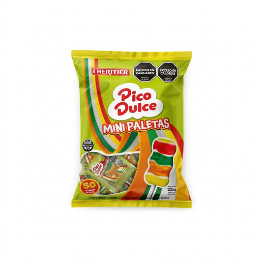 LHERITIER PICO DULCE MINI PALETAS 50un 225g