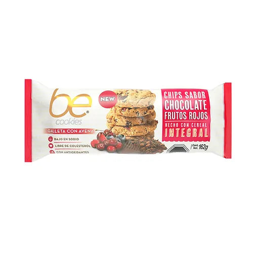 Be Cookies Galleta Frutos Rojos 162g