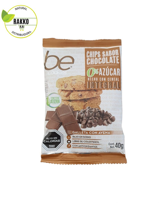 Be Cookies Galletón Chip Chocolate 0% Azúcar 40g