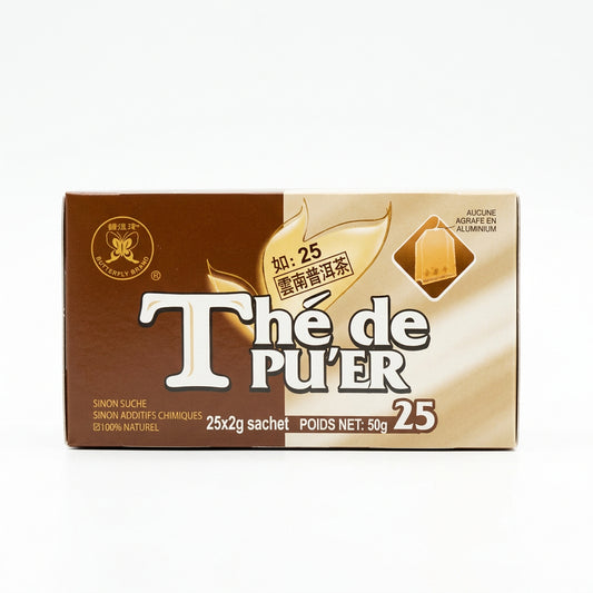 TE PU-ERH BUTTERFLY BRAND 25BOLSITAS