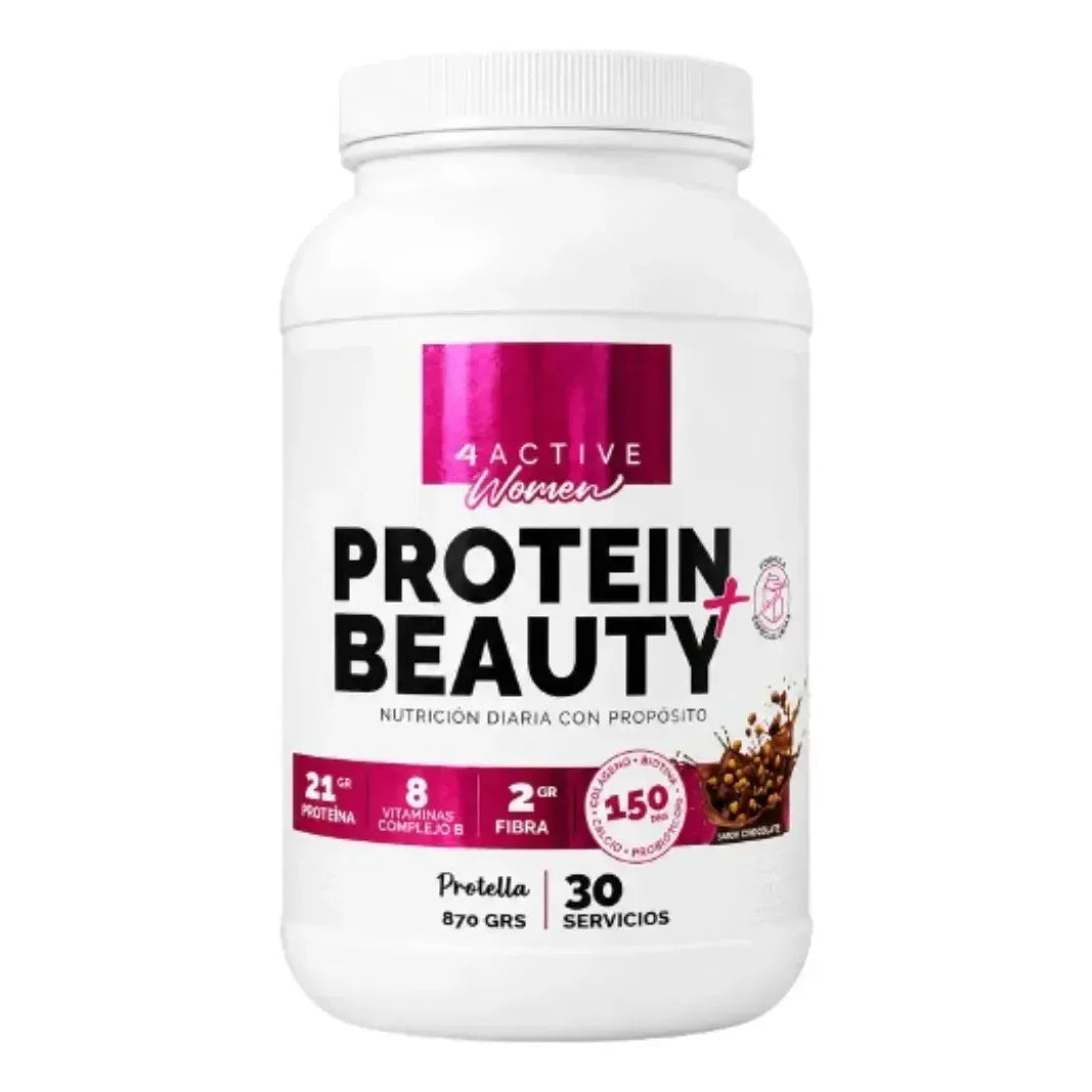 4 ACTIVE WOMEN PROTEIN + BEAUTY PROTELLA 870g