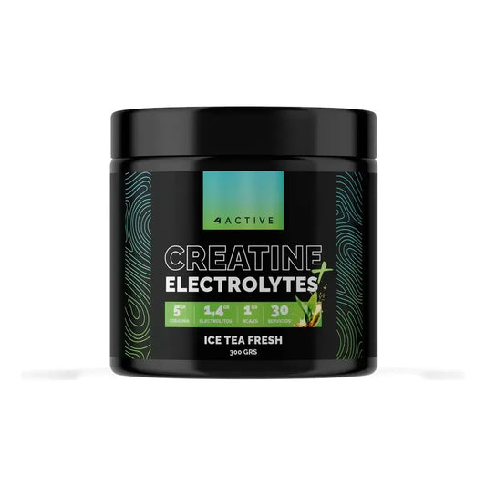4 ACTIVE CREATINE + ELECTROLYTES ICE TEA FRESH 300g