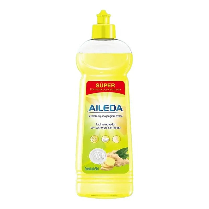 AILEDA LAVALOZAS LIQUIDO 750ML AROMA LIMON JENGIBRE