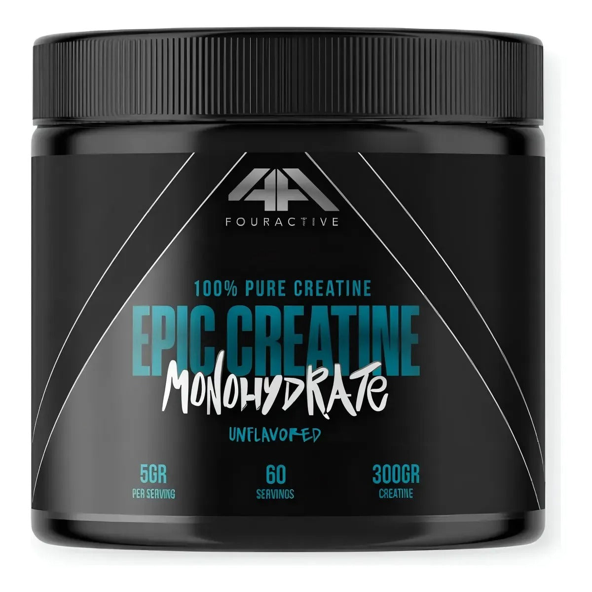 4ACTIVE CREATINA MONOHIDRATADA 300G 100%PURE