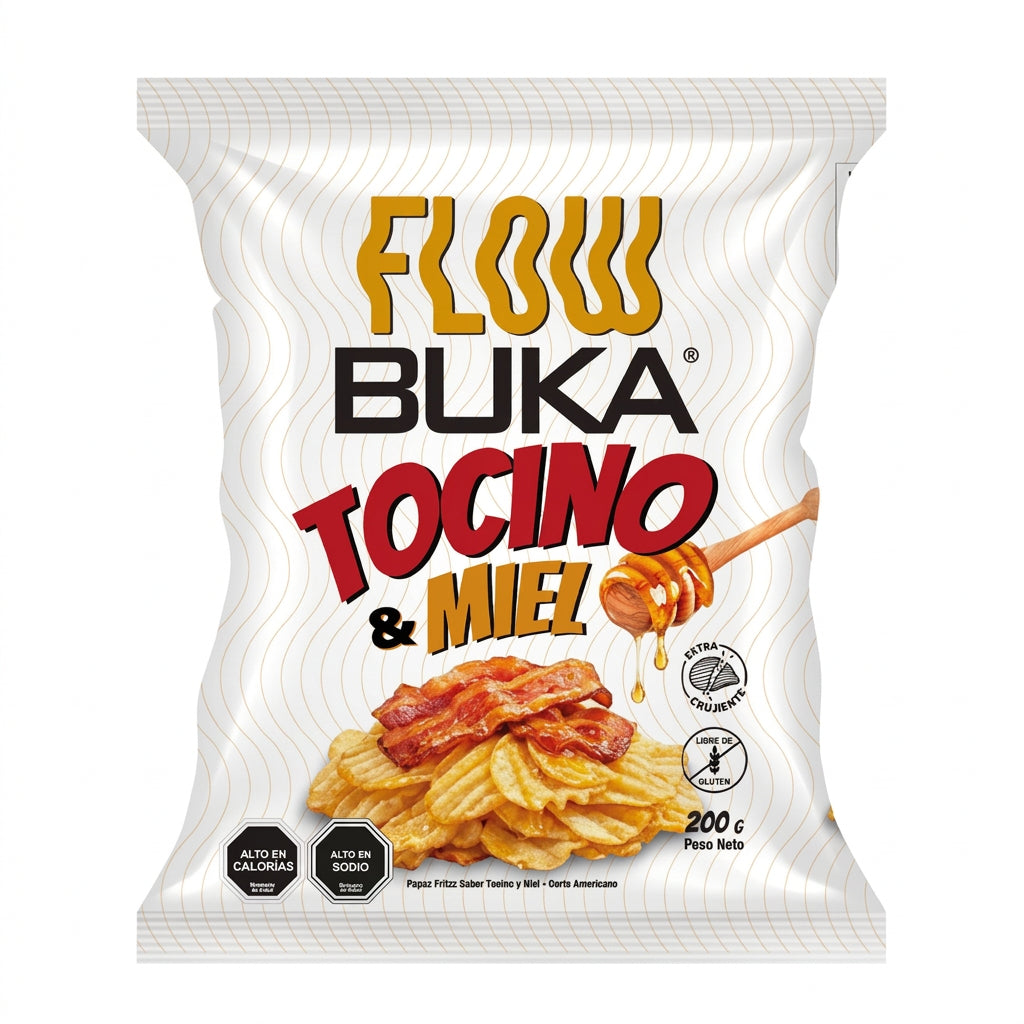 BUKA MIX VEGETALES TOCINO MIEL SIN GLUTEN VEGANO 150G