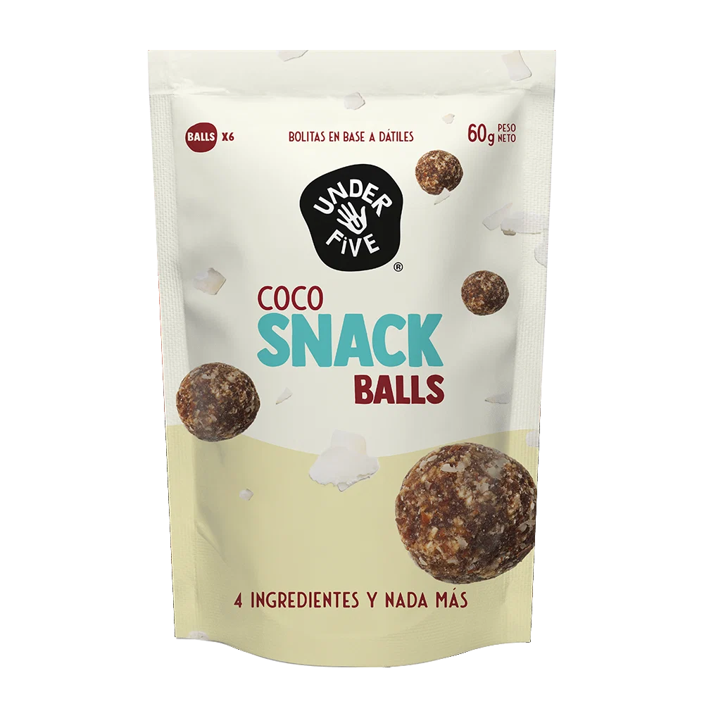 UNDERFIVE PROTEIN BALLS COCO CRUNCH 60GR VEGANO