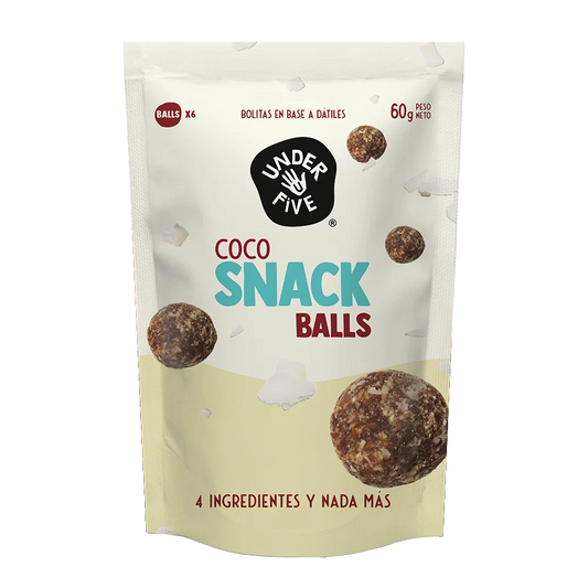UNDERFIVE PROTEIN BALLS COCO CRUNCH 60GR VEGANO