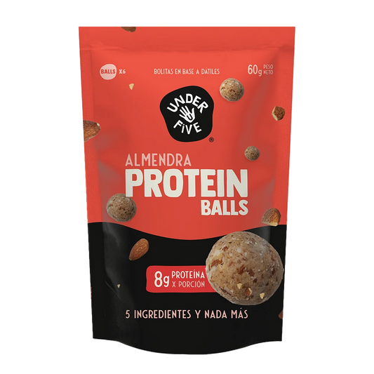UNDERFIVE PROTEIN BALLS ALMENDRA CRUNCH 60GR VEGANO