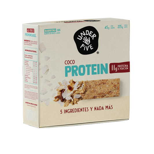 UNDERFIVE BARRA DE PROTEINA COCO 5UN VEGANO
