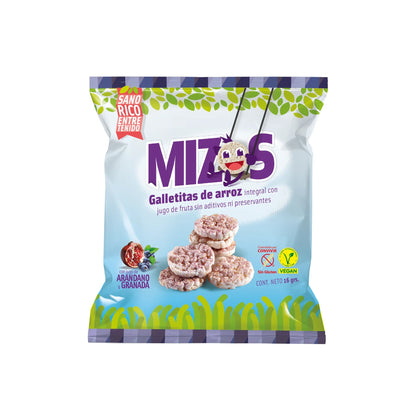 MIZOS PACK 28X GALLETA DE ARROZ MIX VARIEDADES