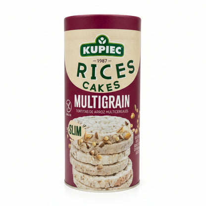 GALLETAS DE ARROZ MULTIGRANO SLIM SIN GLUTEN KUPIEC 90g