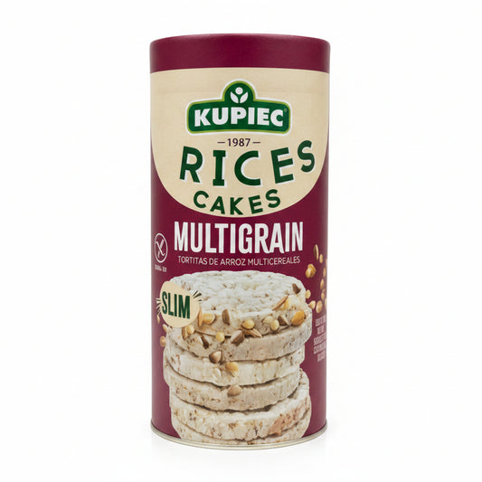 GALLETAS DE ARROZ MULTIGRANO SLIM SIN GLUTEN KUPIEC 90g