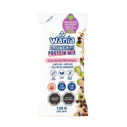 WANIA MIX LEGUMBRES CON SAL DEL HIMALAYA SIN GLUTEN VEGANO 120G