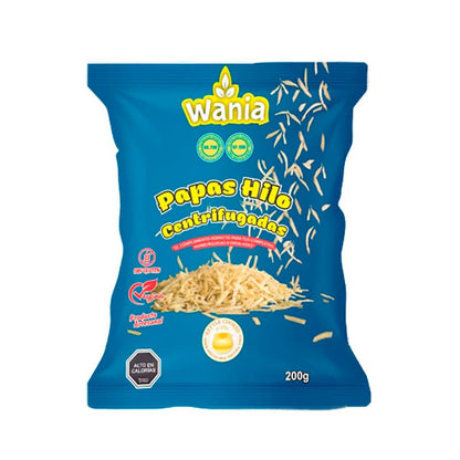 WANIA PAPAS HILO CENTRIFUGADAS SIN GLUTEN VEGANO 500G