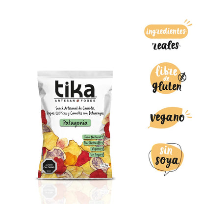 TIKA VEGGIE CHIPS PATAGONIA 150GR