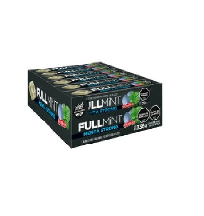 DISPLAY 12X FULLMINT MENTA STRONG GEORGALOS SIN GLUTEN 28GR
