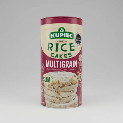 GALLETAS DE ARROZ MULTIGRANO SLIM SIN GLUTEN KUPIEC 90g