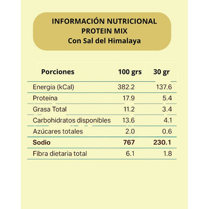 WANIA MIX LEGUMBRES CON SAL DEL HIMALAYA SIN GLUTEN VEGANO 120G