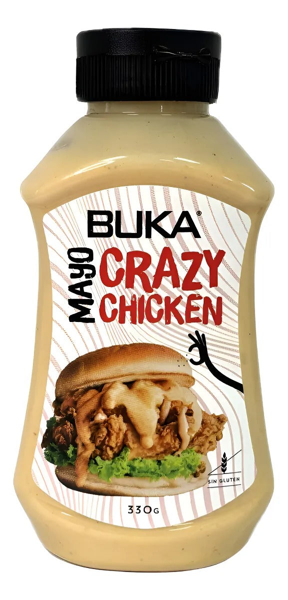 BUKA Mayonesa Crazy Chicken Sin Gluten 330gr