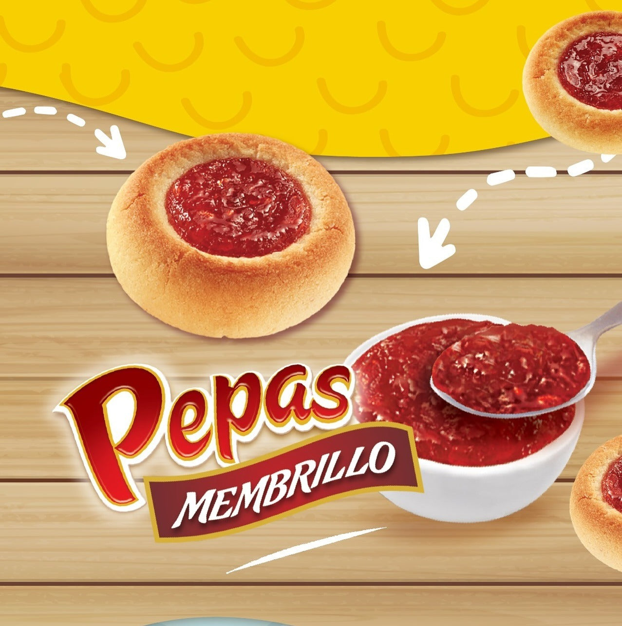 GAONA GALLETITAS PEPAS CON DULCE DE MEMBRILLO 300GR