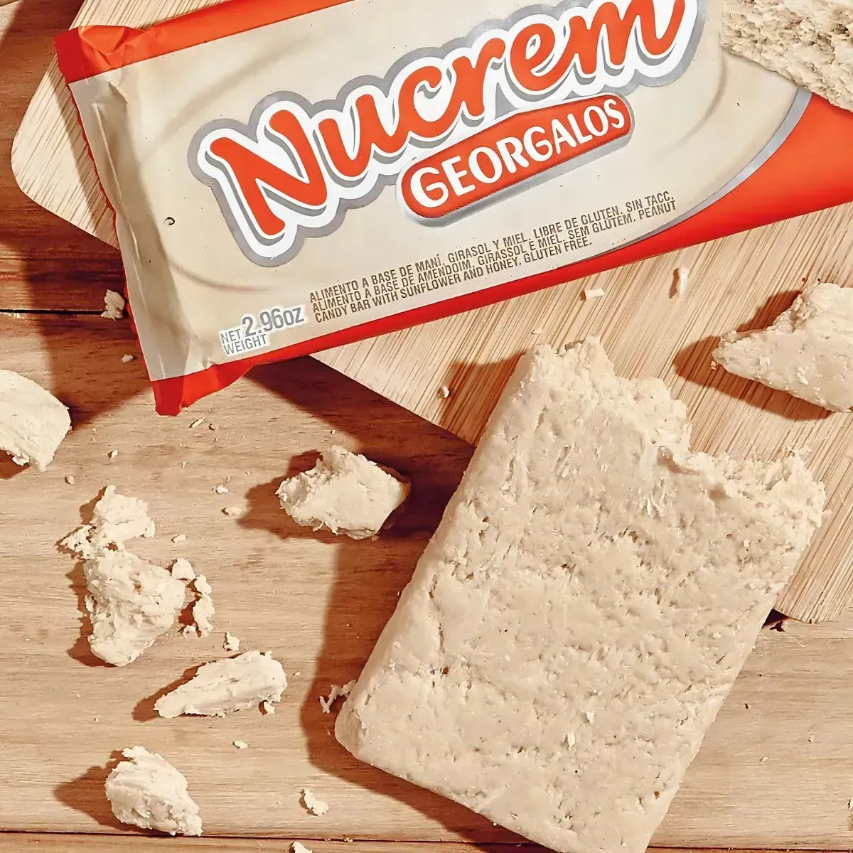 PACK 16X NUCREAM TURRON DE MANI SIN GLUTEN 43G