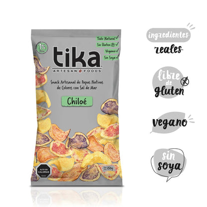 TIKA VEGGIE CHIPS CHILOE 150GR