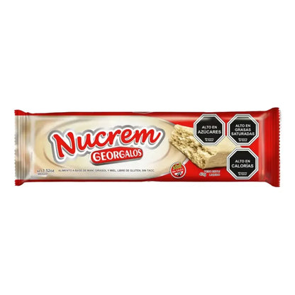PACK 16X NUCREAM TURRON DE MANI SIN GLUTEN 43G